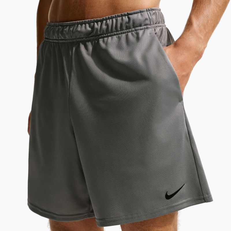 Шорти для тренувань чоловічі Nike Flex smoke grey/black 3