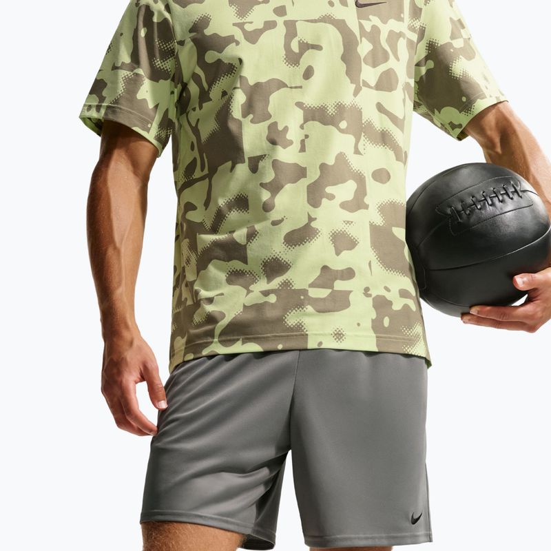 Шорти для тренувань чоловічі Nike Flex smoke grey/black 5