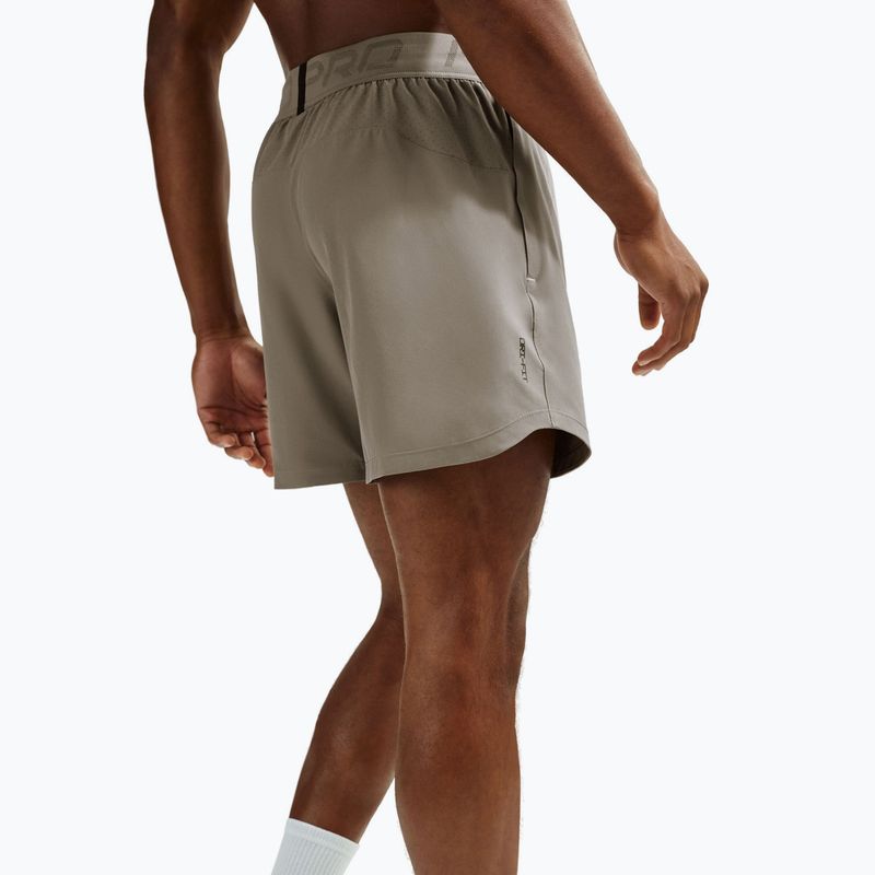 Чоловічі шорти Nike Pro Training Dri-Fit 6" light army/light liquid lime 4