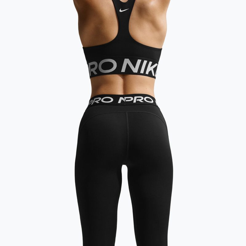 Легінси жіночі Nike Pro Mid-Rise Full black/white 4