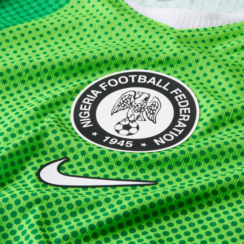 Футболка футбольна чоловіча Nike Nigeria 2026/27 Match Home pine green/electric green/white 3