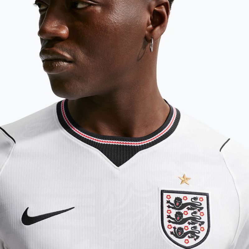 Футболка футбольна чоловіча Nike England 2026 Stadium Home white/speed red/obsidian/obsidian 5