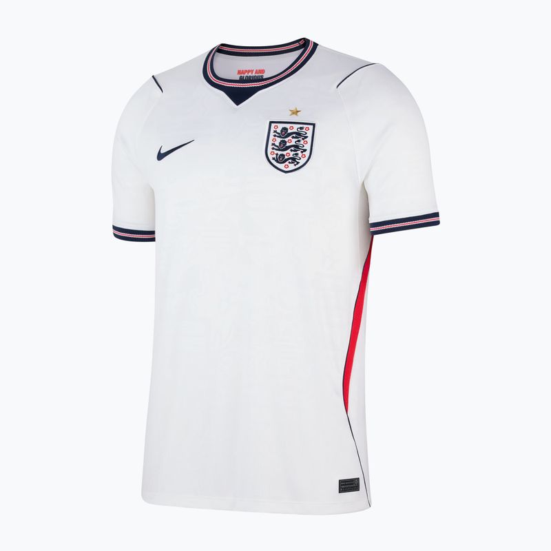 Футболка футбольна чоловіча Nike England 2026 Stadium Home white/speed red/obsidian/obsidian 7
