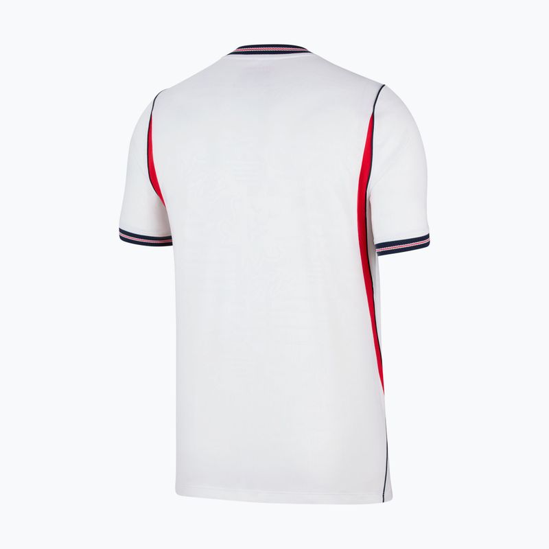 Футболка футбольна чоловіча Nike England 2026 Stadium Home white/speed red/obsidian/obsidian 8