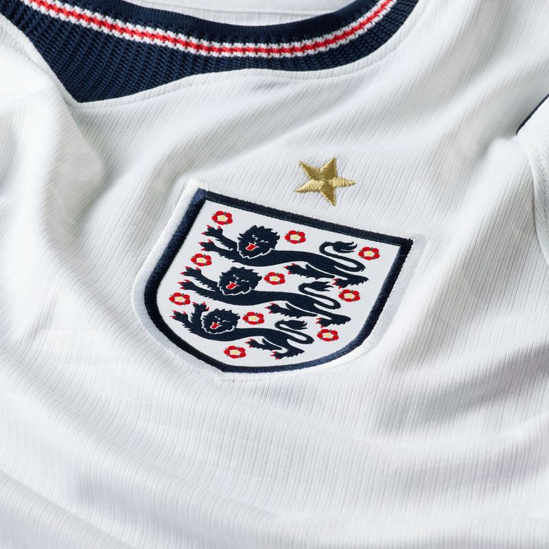 Футболка футбольна чоловіча Nike England 2026 Stadium Home white/speed red/obsidian/obsidian 9