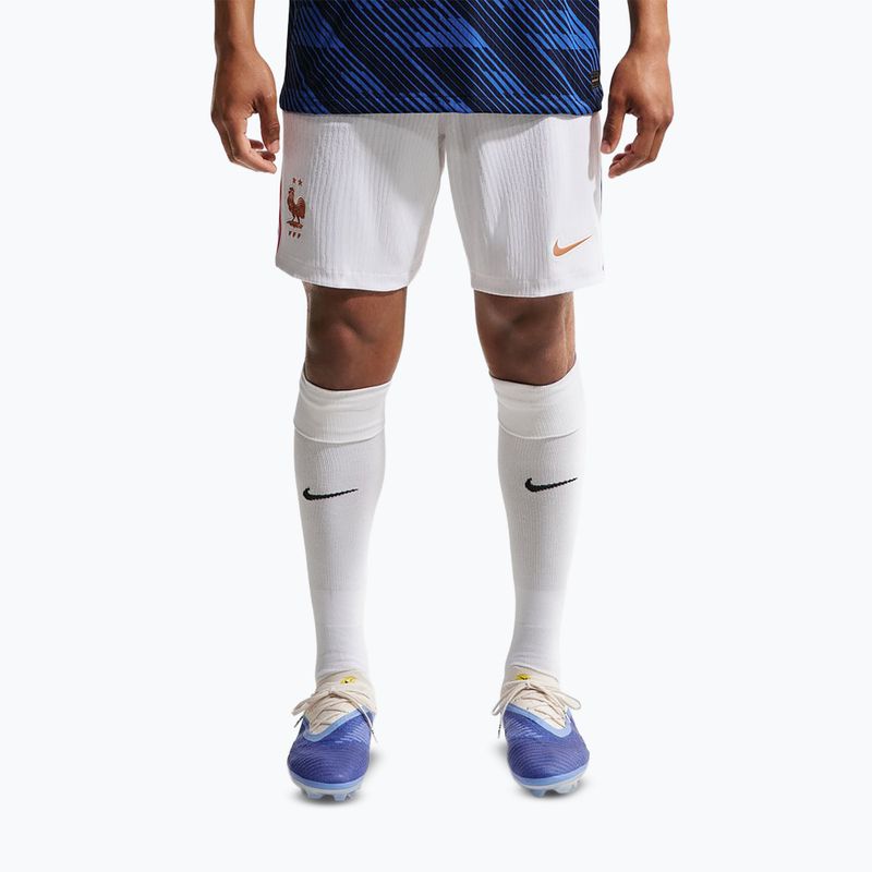 Шорти футбольні чоловічі Nike FFF 2026/27 Match Home white/metallic copper
