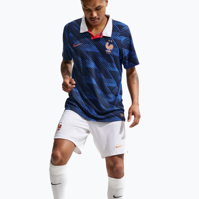 Шорти футбольні чоловічі Nike FFF 2026/27 Match Home white/metallic copper 4