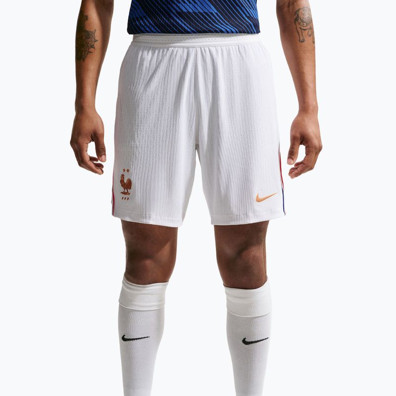 Шорти футбольні чоловічі Nike FFF 2026/27 Match Home white/metallic copper 5