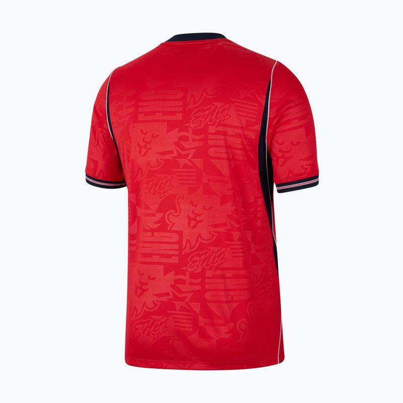 Футболка футбольна чоловіча Nike England 2026 Stadium Away speed red/obsidian/white/obsidian 8
