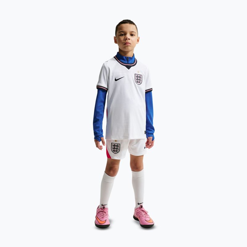 Футболка футбольна дитяча Nike England 2026 Stadium Home white/speed red/obsidian/obsidian 6