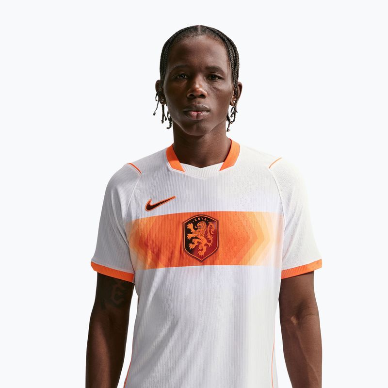 Футболка футбольна чоловіча Nike Netherlands 2026/27 Away Match white/hyper crimson/black 4