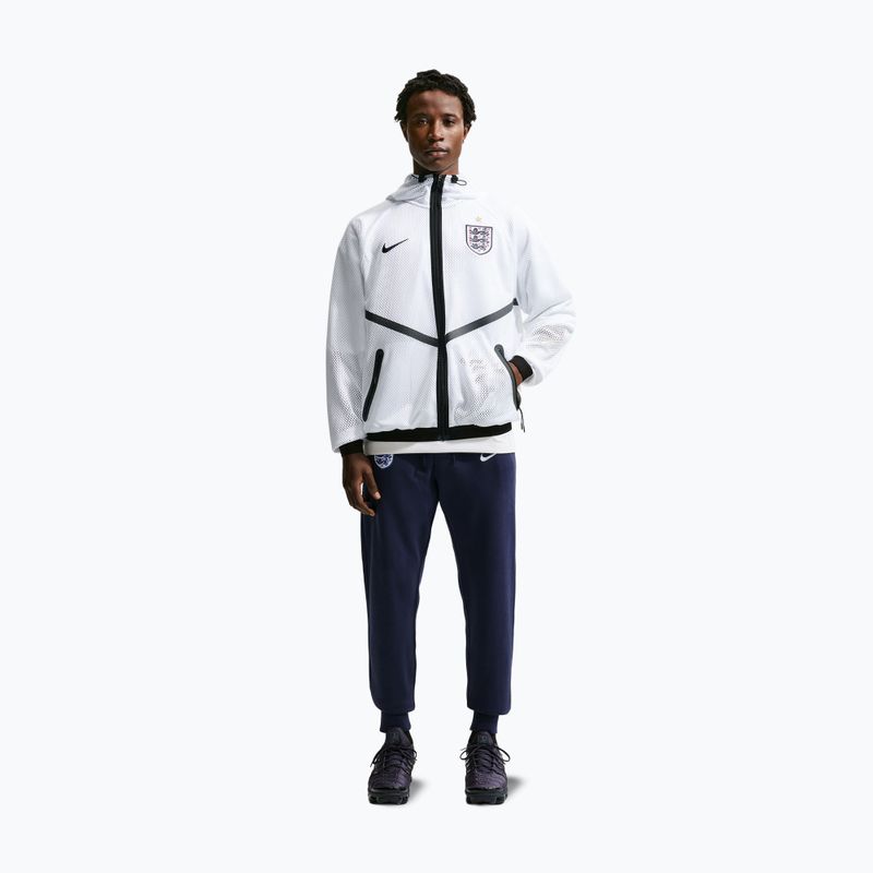 Чоловіча футбольна куртка Nike England Dri-Fit Soccer Anthem white/black/obsidian 2