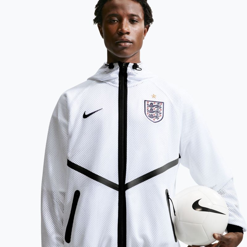 Чоловіча футбольна куртка Nike England Dri-Fit Soccer Anthem white/black/obsidian 4