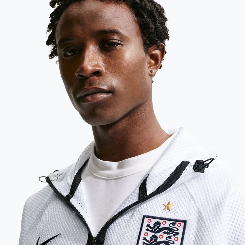 Чоловіча футбольна куртка Nike England Dri-Fit Soccer Anthem white/black/obsidian 5