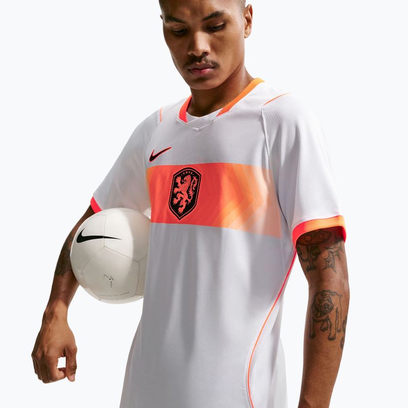 Футболка футбольна чоловіча Nike Netherlands 2026 Stadium Away white/hyper crimson/black 5