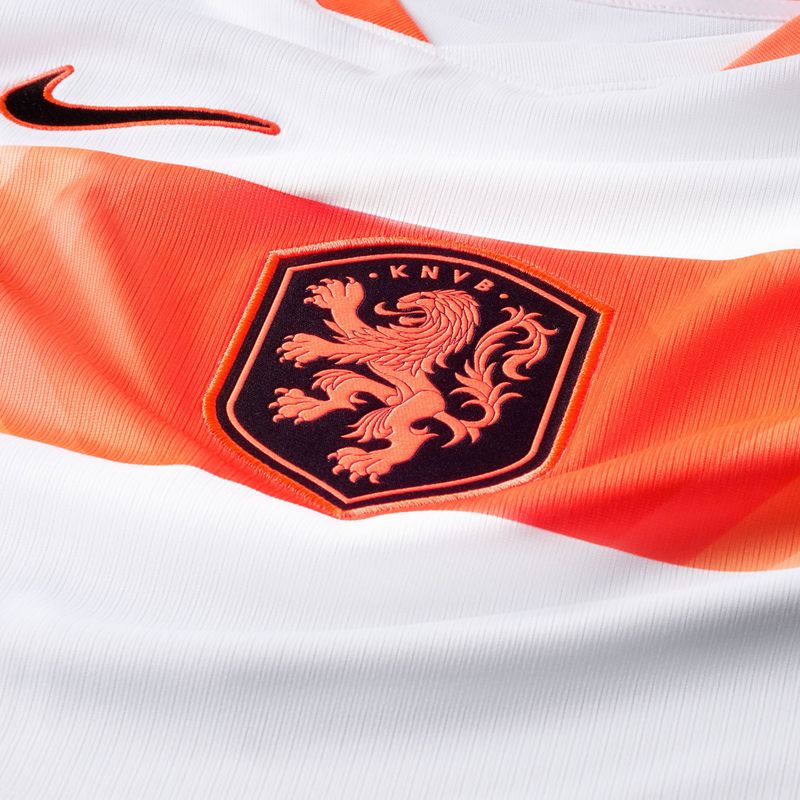 Футболка футбольна чоловіча Nike Netherlands 2026 Stadium Away white/hyper crimson/black 9
