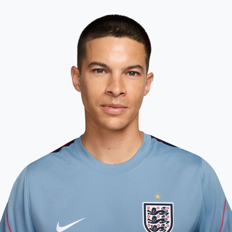 Футболка футбольна чоловіча Nike England Strike Dri-Fit work blue/obsidian/white 3