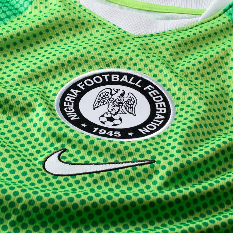 Футболка футбольна чоловіча Nike Nigeria 2026 Stadium Home pine green/electric green/white 9