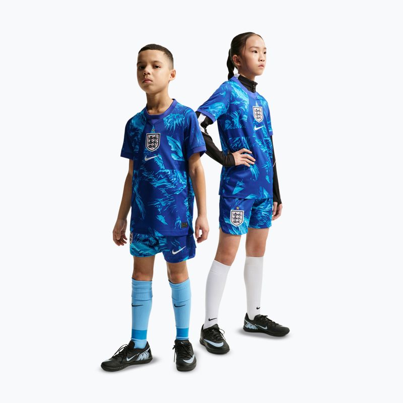 Шорти футбольні дитячі Nike England 2026/27 Stadium Goalkeeper astronomy blue/black/white 2