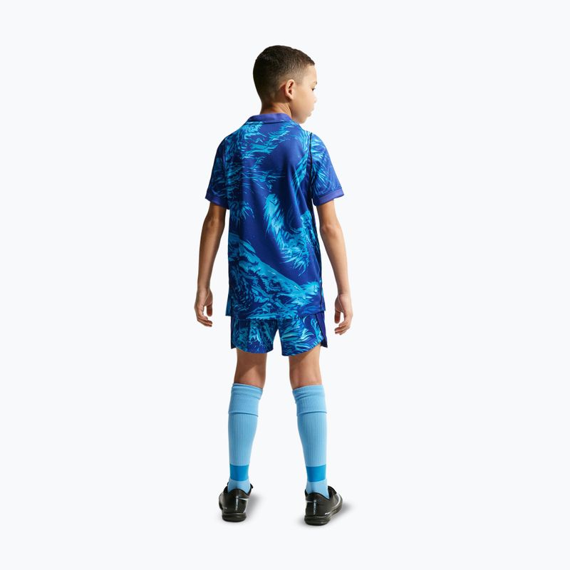 Шорти футбольні дитячі Nike England 2026/27 Stadium Goalkeeper astronomy blue/black/white 3