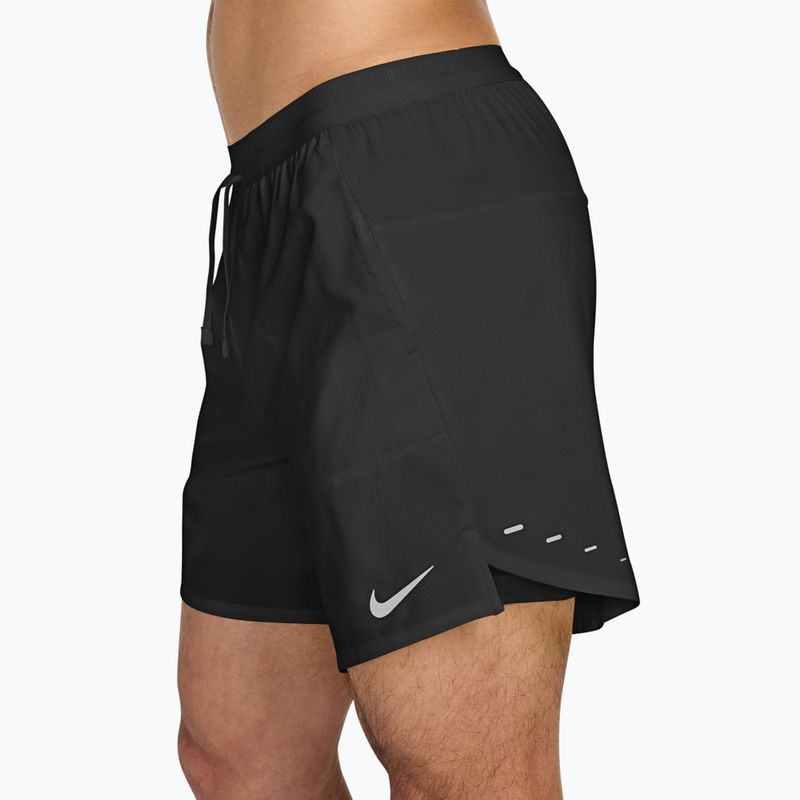 Чоловічі шорти для бігу Nike Stride Dri-Fit 2in1 7" black 3