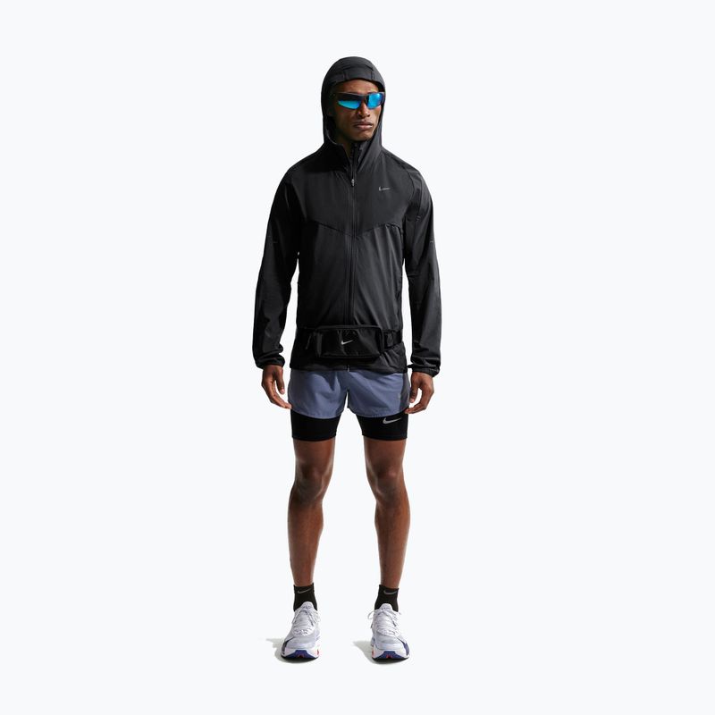 Куртка для бігу чоловіча Nike Stride Dri-Fit black/off noir/black/black 2