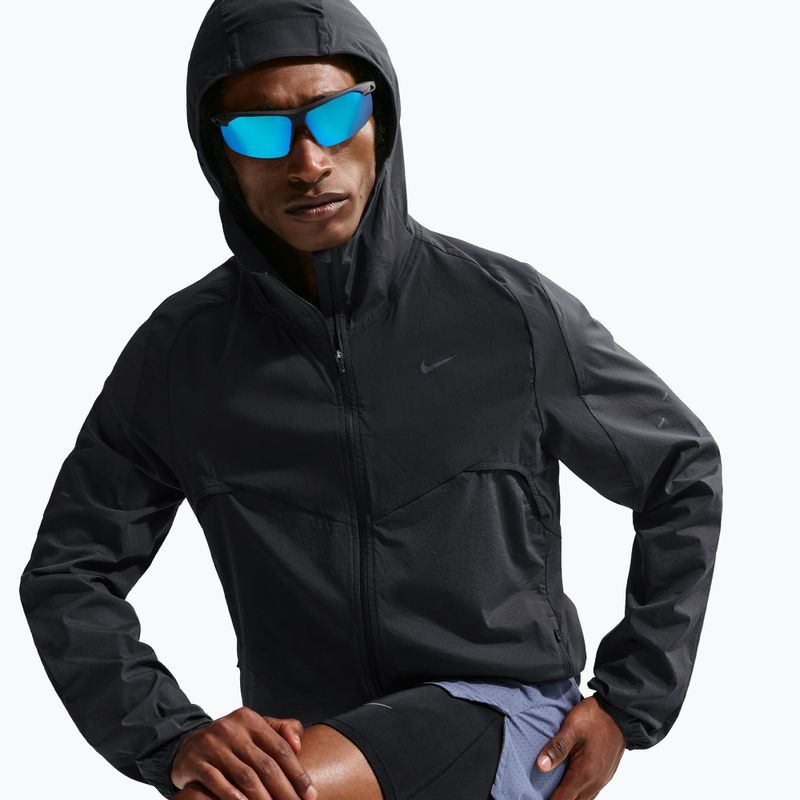 Куртка для бігу чоловіча Nike Stride Dri-Fit black/off noir/black/black 4