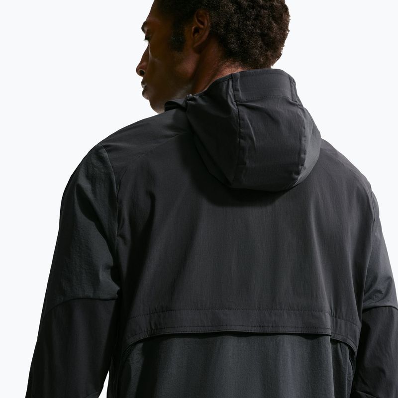 Куртка для бігу чоловіча Nike Stride Dri-Fit black/off noir/black/black 6
