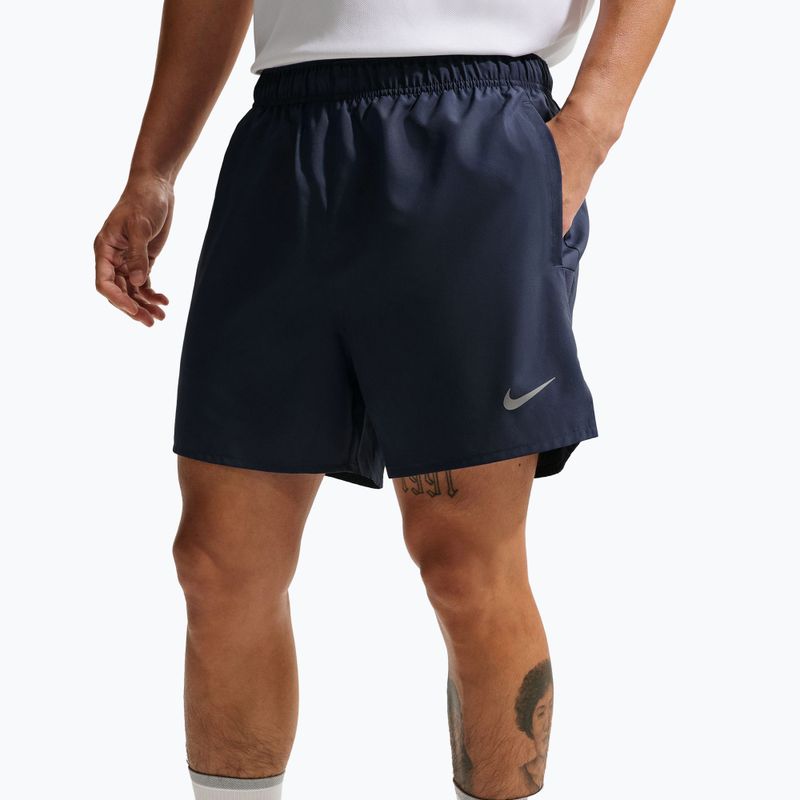 Spodenki męskie Nike Dri-Fit Challenger 7" Brief-Lined midnight navy