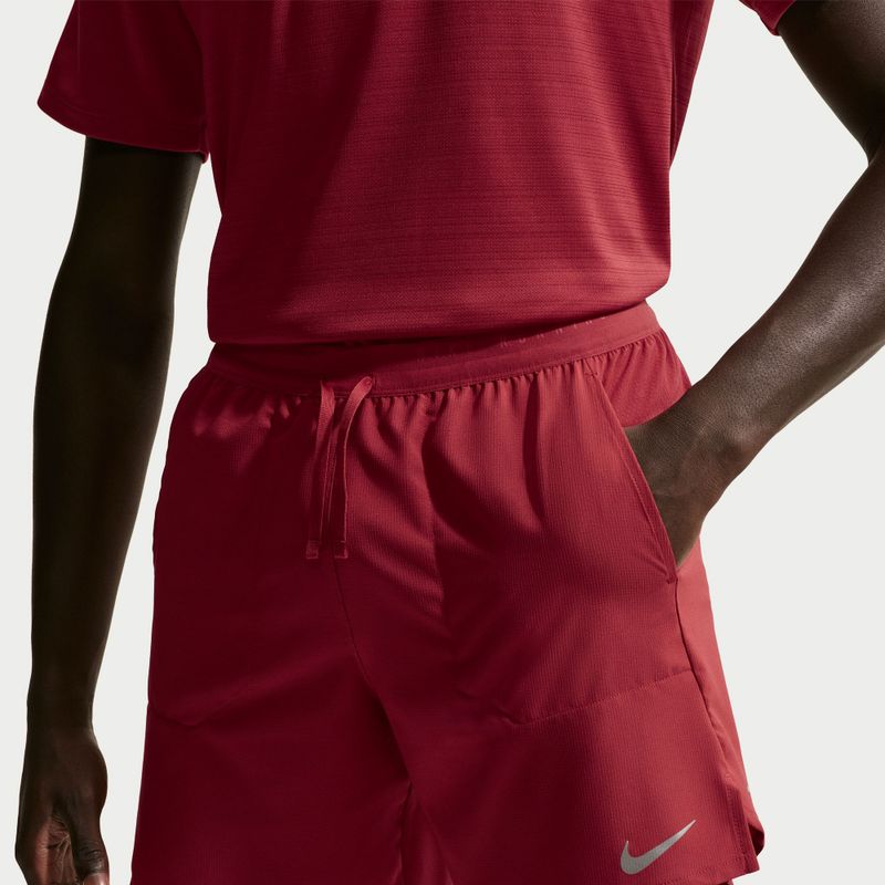 Чоловічі бігові шорти Nike Stride Dri-Fit Brief-Lined 7" team crimson 5