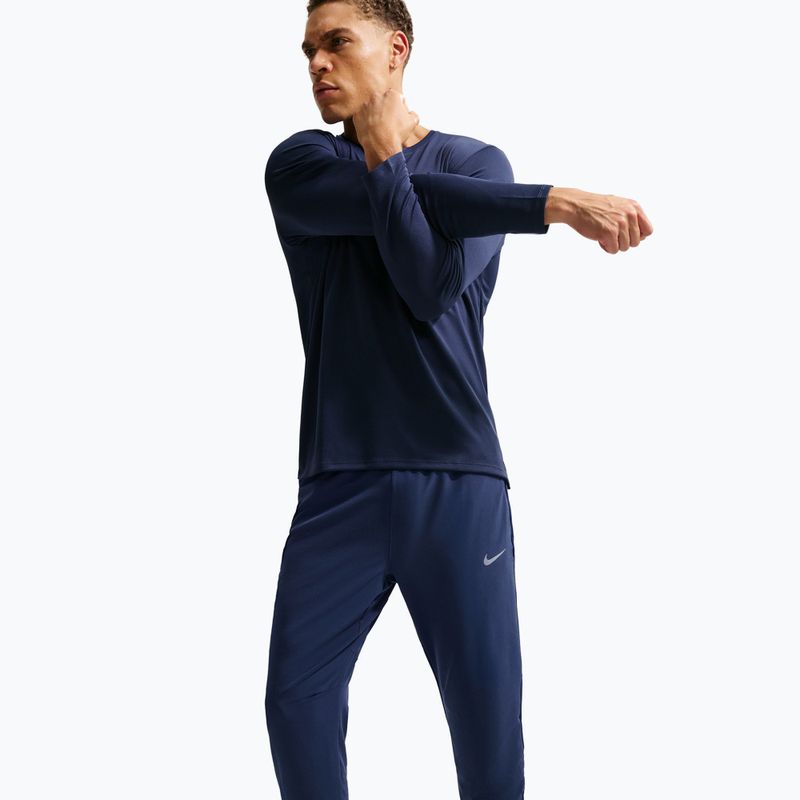 Штани для бігу чоловічі Nike Stride Dri-Fit Woven midnight navy 4