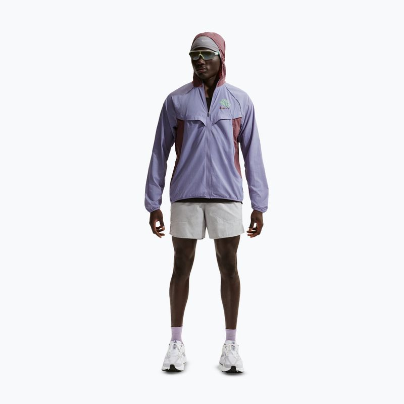 Чоловіча куртка для бігу Nike Fly Nike Stride iron purple/tattoo 2