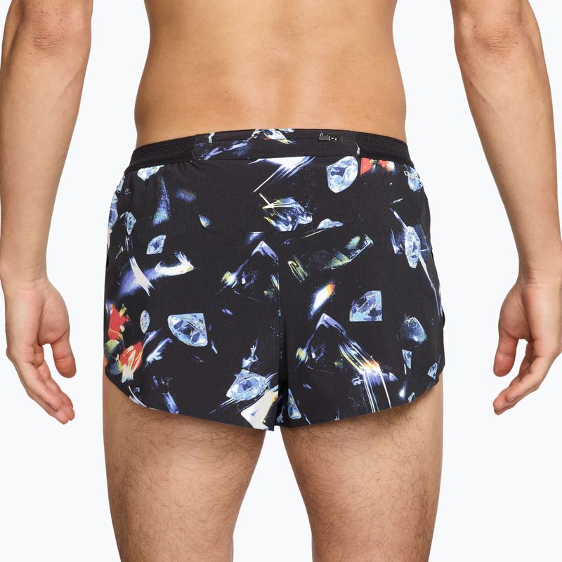 Шорти для бігу чоловічі Nike AeroSwift Dri-Fit ADV Brief Lined 2" black/laser orange 2