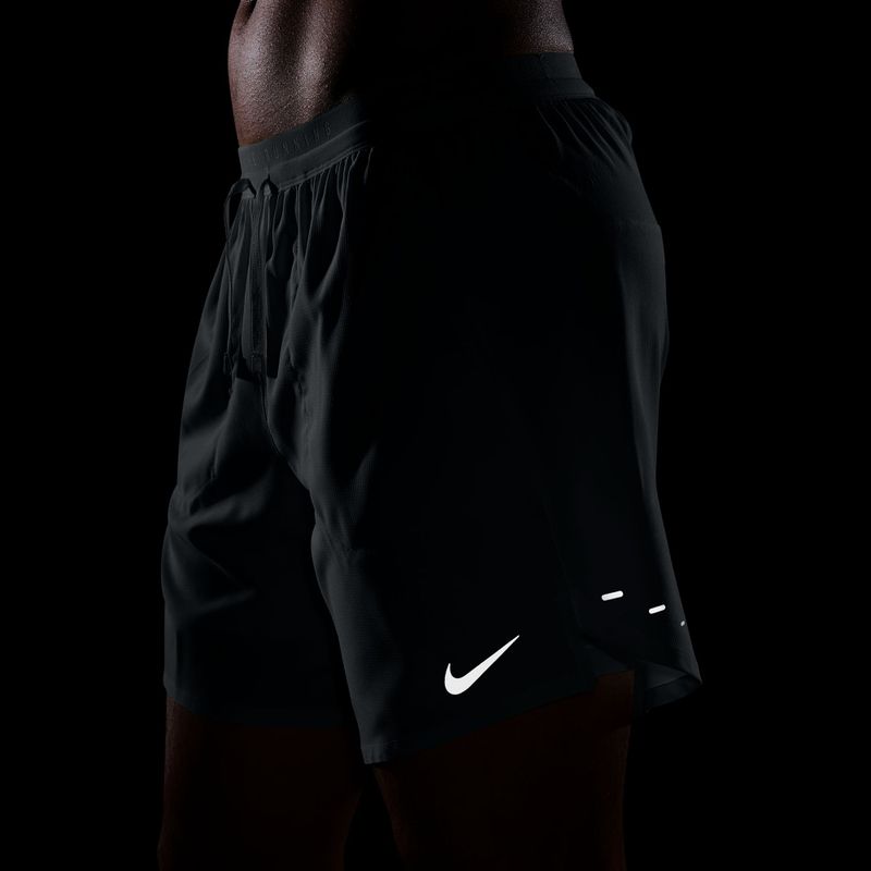 Шорти для бігу чоловічі Nike Stride Dri-Fit 2in1 7" smoke grey 5