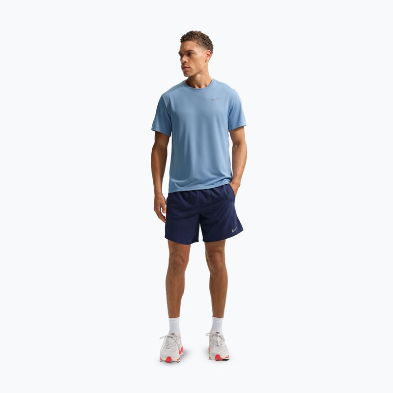 Чоловічі бігові шорти Nike Stride Dri-Fit Brief-Lined 7" midnight navy 2