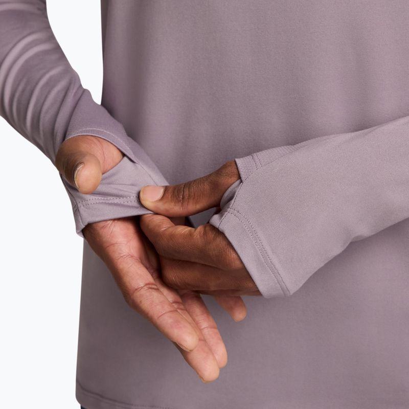 Чоловіча бігова кофта Nike Stride 1/4 Zip Dri-Fit light violet ore 3