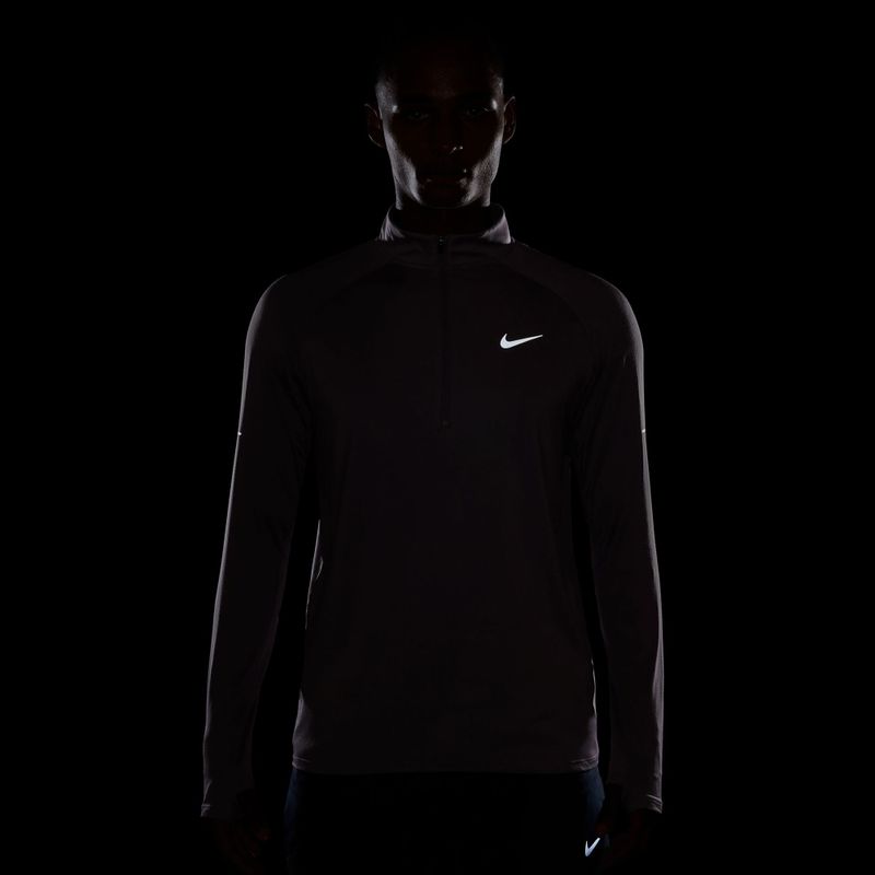 Чоловіча бігова кофта Nike Stride 1/4 Zip Dri-Fit light violet ore 4