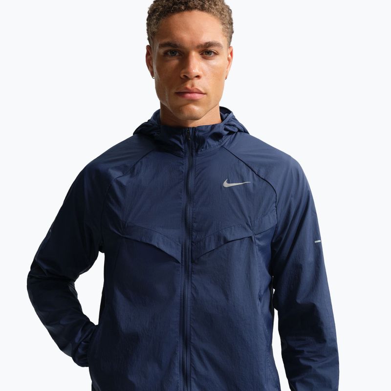 Куртка для бігу чоловіча Nike Stride midnight navy 4