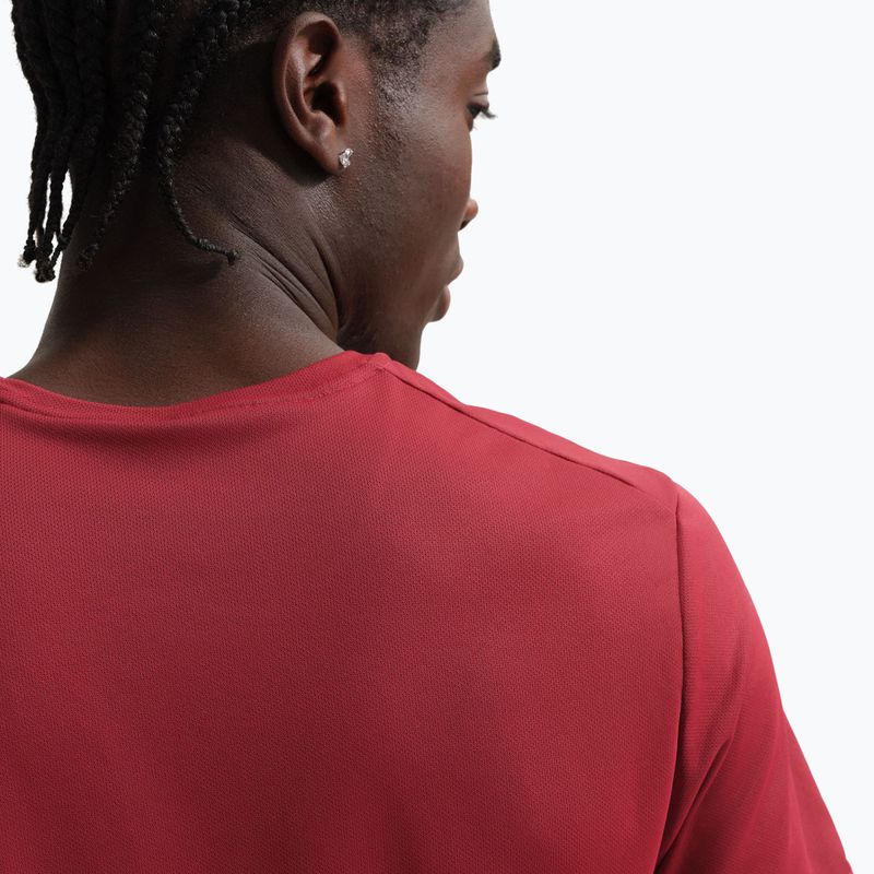 Футболка для бігу чоловіча Nike Miler Dri-Fit UV team crimson/light crimson 5