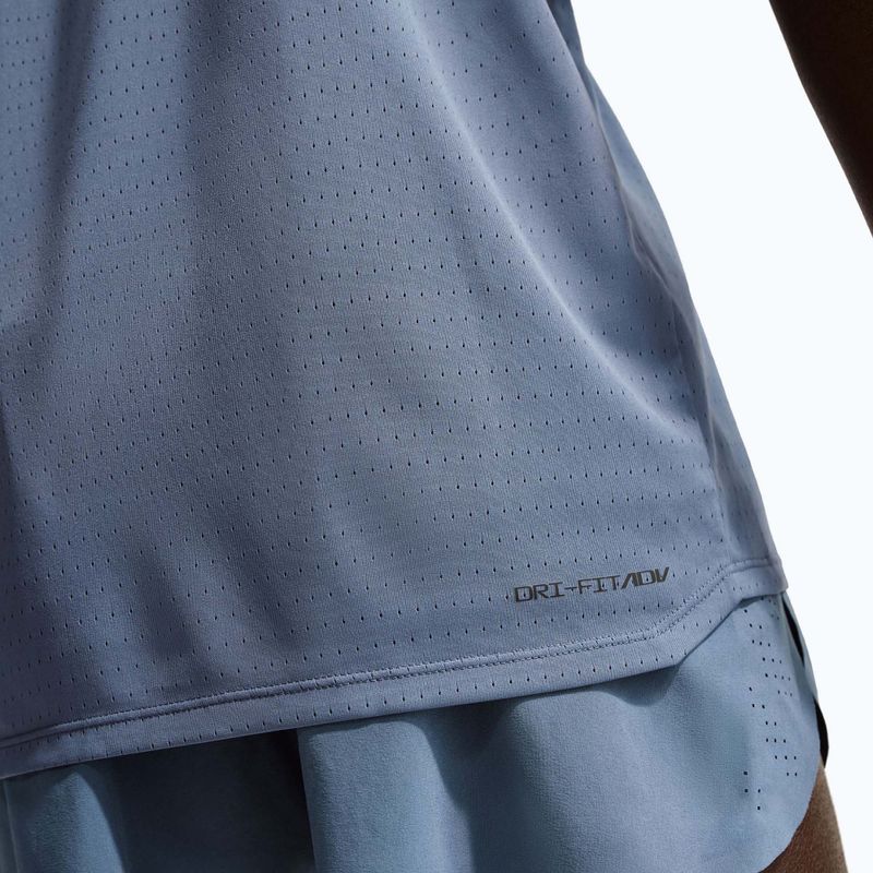 Koszulka do biegania męska Nike AeroSwift Dri-Fit ADV diffused blue/black 5