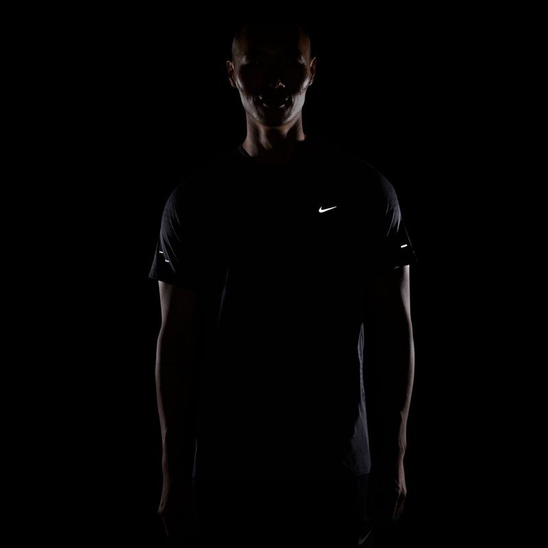 Футболка для бігу чоловіча Nike Stride Dri-Fit ADV off noir/black 7