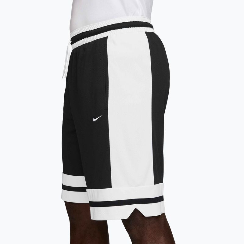 Шорти баскетбольні чоловічі Nike Dri-Fit Game Classic 10" black/white/black/white 3