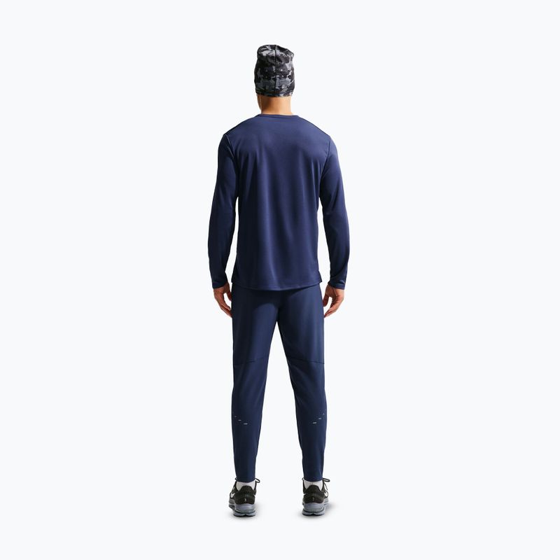 Лонгслів для бігу чоловічий Nike Miler Dri-Fit UV midnight navy 4