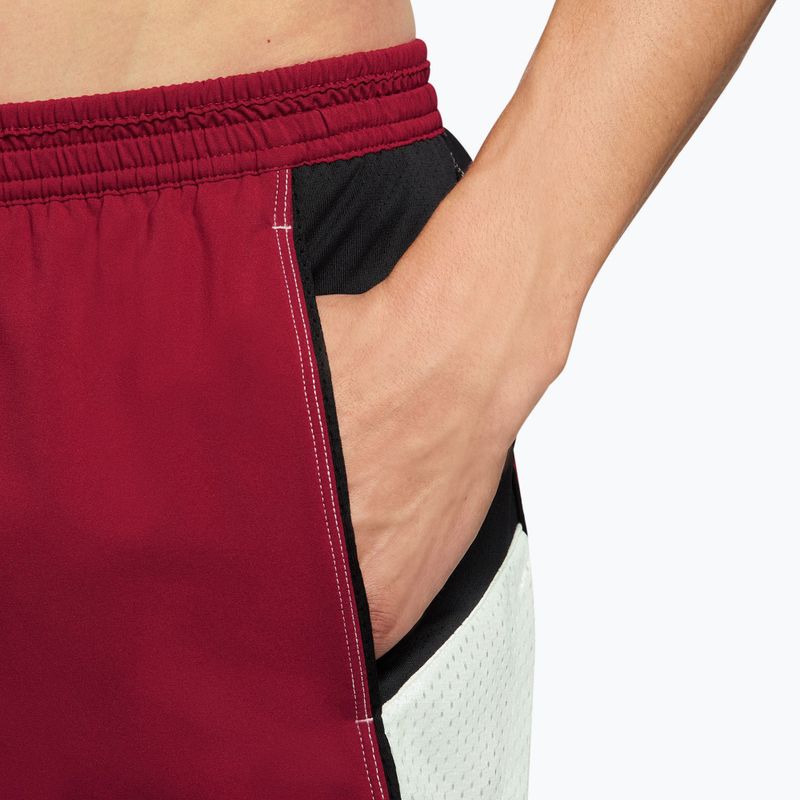 Чоловічі шорти для бігу Nike Retro Dri-Fit Brief-Lined 4" team crimson/black 4