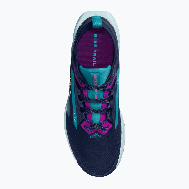Кросівки для бігу чоловічі Nike Pegasus Trail 5 GORE-TEX midnight navy/hyper pink/glacier blue 10