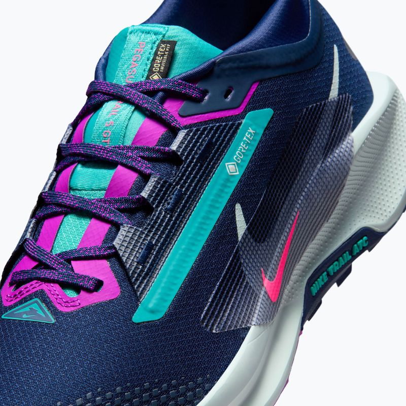 Кросівки для бігу чоловічі Nike Pegasus Trail 5 GORE-TEX midnight navy/hyper pink/glacier blue 11