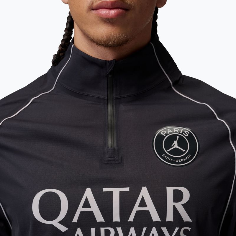 Чоловіча футбольна лонгслівка Nike Paris Saint-Germain Strike Elite SE Aerogami Shell Top black/black/atmosphere grey 5