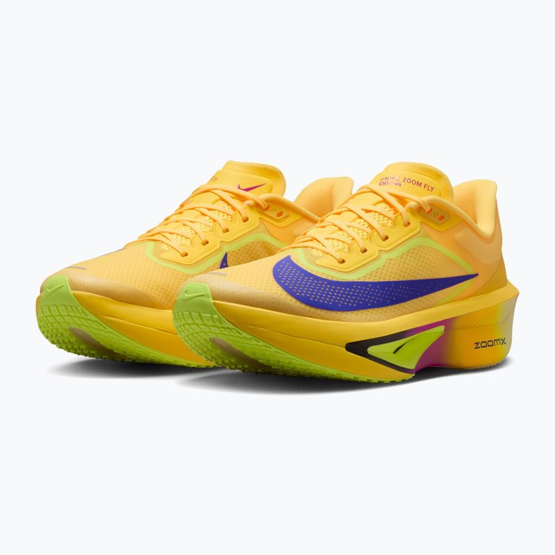 Кросівки для бігу чоловічі Nike Zoom Fly 6 citron pulse/volt ice/indigo burst 3