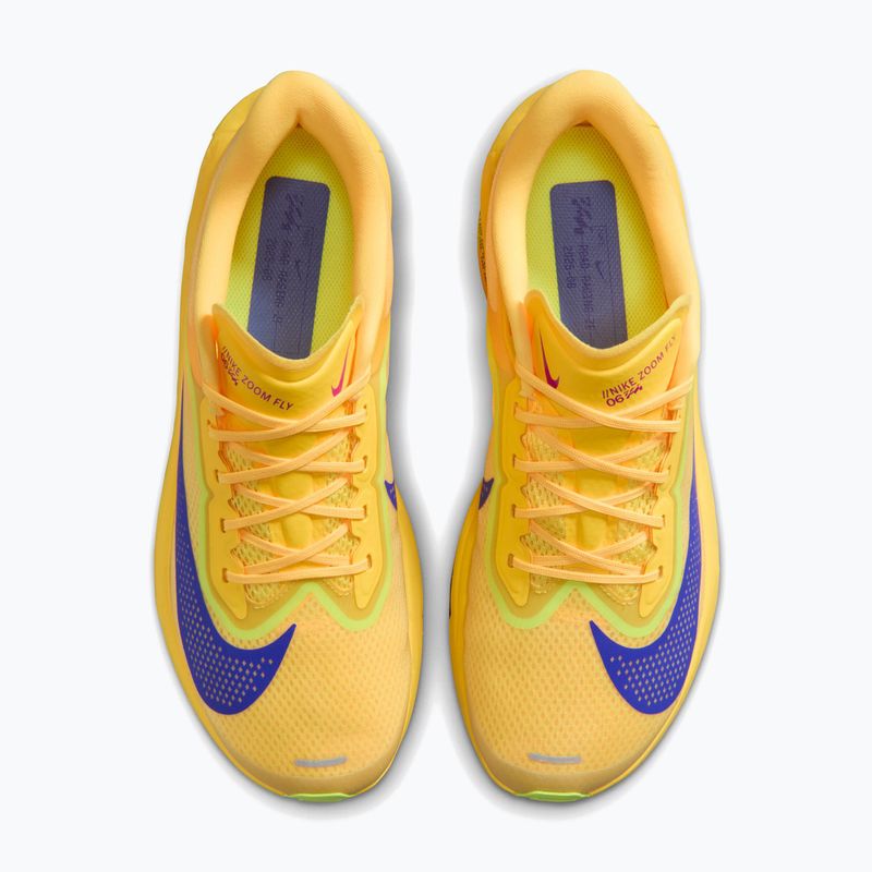 Кросівки для бігу чоловічі Nike Zoom Fly 6 citron pulse/volt ice/indigo burst 5