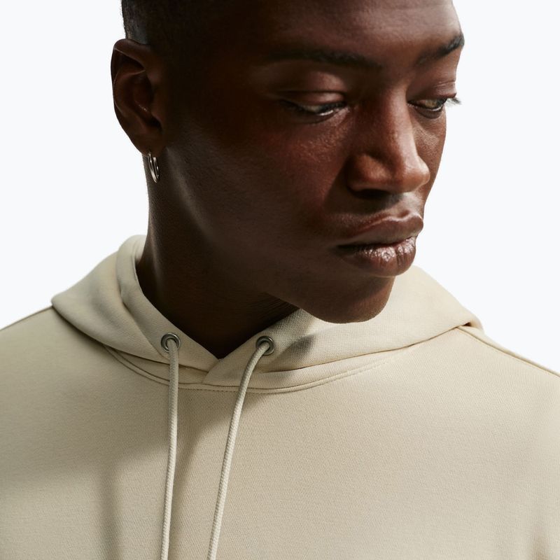 Кофта чоловіча Nike Club French Terry Pullover Hoodie light khaki/light khaki/white 4